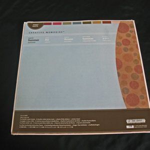 One Pkg Creative Memories Earthy Summer ,